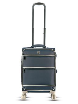 it luggage - Cleave Soft Suitcase Expandable 8 Wheel Trolley Grey (S)