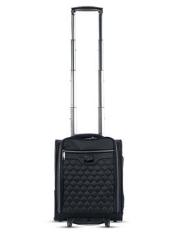 it luggage - Spectacular Soft Suitcase Expandable 8 Wheel Trolley Black (S)