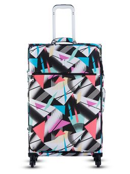 it luggage - Emulate Soft Suitcase Expandable 8 Wheel Trolley Multi Color (L)