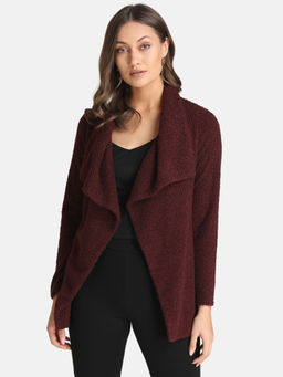 Kazo - Maroon Solid Cape