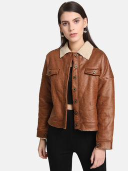 Kazo - Brown Solid Jacket