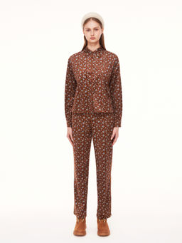 Cider - Floral All Over Print Blouse