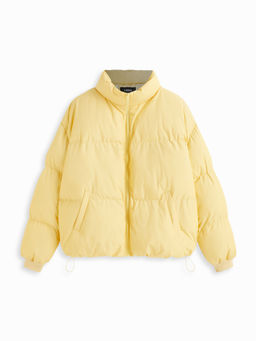 Cider - Zip Front Collared Puffer Jacket