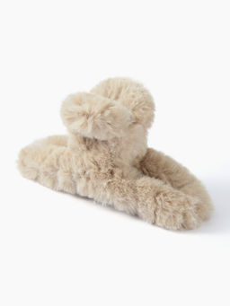 Cider - Solid Fluffy Hair Claw
