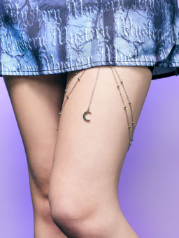 Cider - Layered Moon Decor Thigh Chain