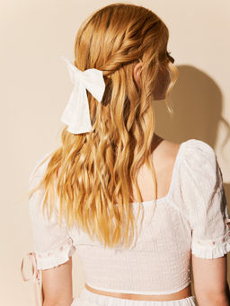 Cider - Bowknot Eyelet Hair Clip