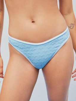 Cider - Binding Trim Knitted Cheeky Bikini Bottom