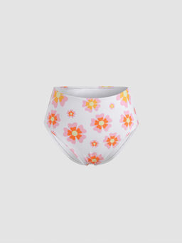 Cider - Floral Cheeky Bikini Bottom