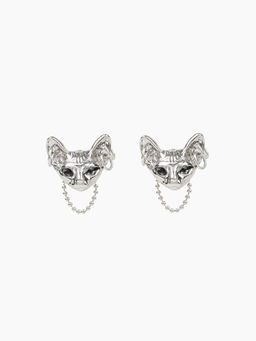 Cider - Cat Charm Earrings