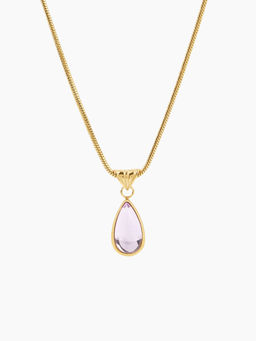 Cider - Water Drop Charm Opal Decor Necklace