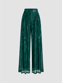 Cider - Sequined Pull-On Pant