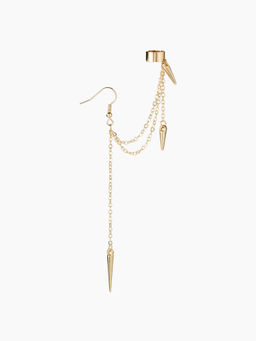 Cider - Conical Decor Hoop Earrings