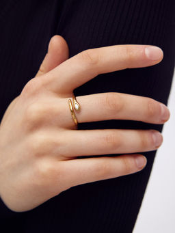 Cider - Snake Cuff Ring