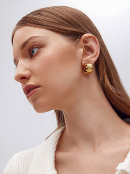 Cider - C-Shaped Hoop Earrings