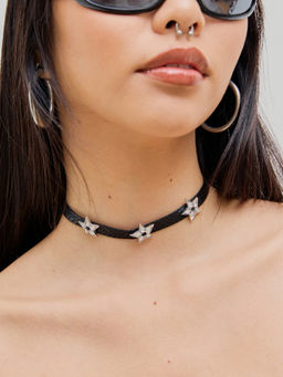 Cider - Star Decor Choker Necklace