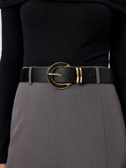 Cider - Geometric Buckle Belt