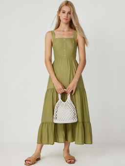 Cider - Braided Hollow Out Clutch Handbag