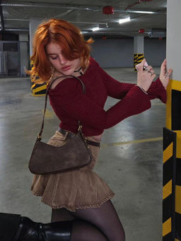 Cider - Rivet Buckle Shoulder Bag