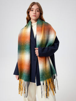 Cider - Gradient Tassel Scarf