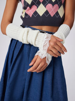 Cider - Lace Decor Arm Sleeves