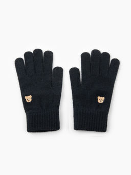 Cider - Bear Decor Touchscreen Gloves