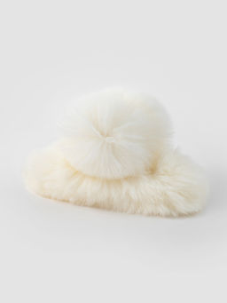 Cider - Fuzzy Solid Hair Claw