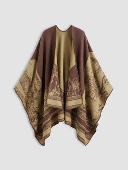 Cider - Winter Warm All Printed Shawl
