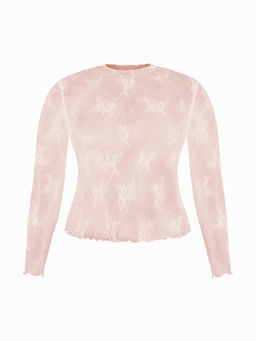 Cider - Lace Long Sleeve Top Curve & Plus
