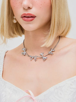 Cider - Bowknots Decor Necklace