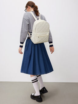 Cider - Nylon Quilted Backpack