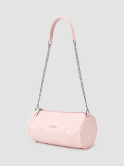 Cider - Quilted Cylindrical Shoulder Bag