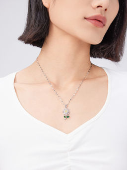 Cider - Sunflower Gemstone Copper Pendant Necklace