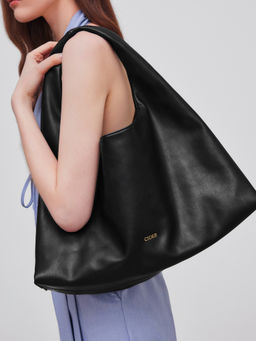 Cider - Solid Recycled Faux Leather Tote Bag