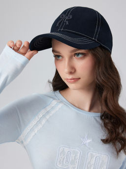 Cider - Embroidery Bowknot Baseball Cap