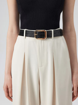 Cider - Crocodile Pattern Belt