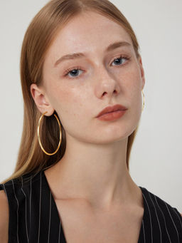 Cider - Circle Hoop Earrings