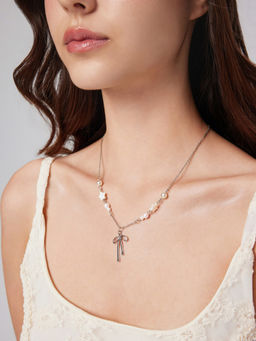 Cider - Bowknot Pendant Necklace