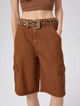 Cider - Leopard Print Belt