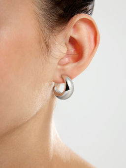 Cider - Crescent Hoop Earrings