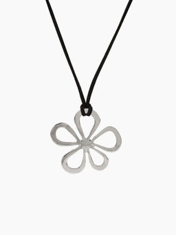 Cider - Metallic Flower Pendant Necklace