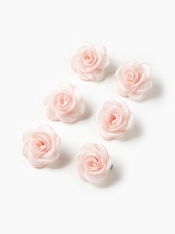 Cider - 6Pcs Rose Hair Clips