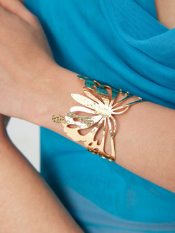 Cider - Butterfly Arm Open Bracelet