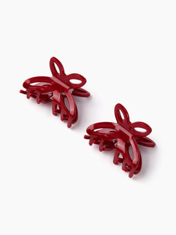 Cider - 2Pcs Butterfly Hair Clips