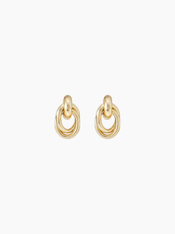 Cider - Chain Link Hoop Earrings