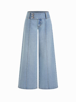 Cider - Denim Low Rise Baggy Jeans