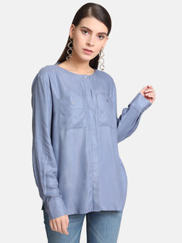 Kazo - Blue Lexi Shirt