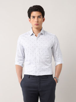 Arrow - Men Blue Printed Formal Shirt