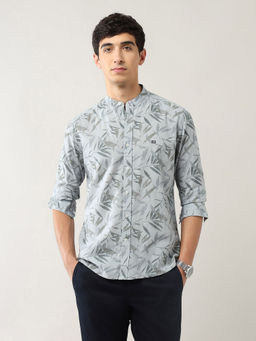 Arrow Sports - Men Green Printed Casual Shirt