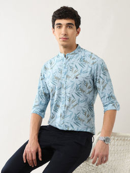 Arrow Sports - Men Blue Printed Casual Shirt