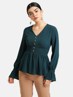 Kazo - Green Solid Top